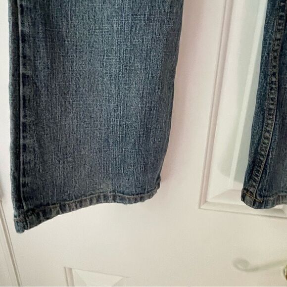 Steve & Barry’s Denim Girls Flare Jeans with Butterfly Applications Size 10 R - Picture 7 of 16